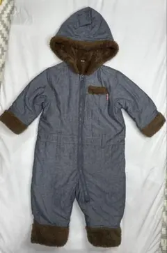 アウター 80サイズ ジャンプスーツ もこもこ