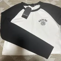 白ティーシャツ 長袖