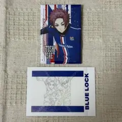 ブルーロック 糸師冴 スクエア缶バッジ カード