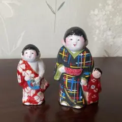 土人形 中野土人形　2体セット