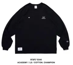 美品 22AW WTAPS Champion ACADEMY 長袖Tシャツ L黒