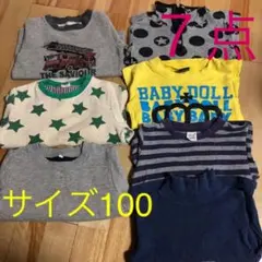男の子  まとめ売り　トップス　サイズ100