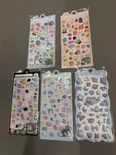 BONBON DROP（ボンボンドロップ） ぷっくりシール 5枚セット