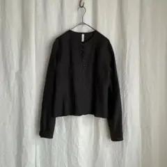 tomoshiki トモシキ 鈴ボタン ブラウス