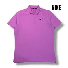 y2k TEC NIKE GOLF ナイキゴルフ ポロシャツ パープル ボーダーのサムネイル