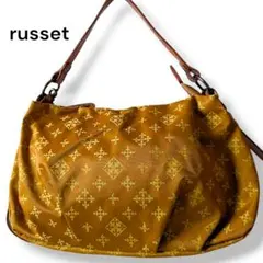 ★綺麗★russet　ラシット　ハンドバッグ　ショルダー　2way　イエロー系