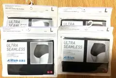 【UNIQLO】AIRism ウルトラシームレスショーツ Lサイズ 4枚セット
