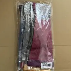 新品未開封　ジャヴィ 綿混着圧ハイソックス　カラフル4足セット
