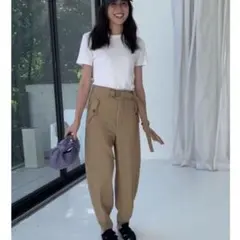 MARNI ハイウエストパンツ ベージュのサムネイル
