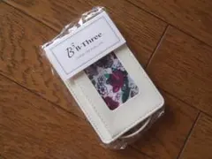 *B-THREE* オリジナル ストラップ付きパスケース