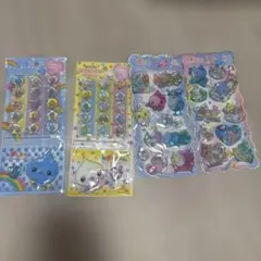 しずくちゃん キラキラおはじきシール ぷっくりシール ウォーターシール