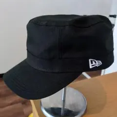 NEW ERA ブラック ワークキャップ 7 5/8