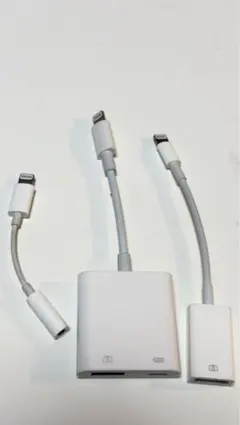 Lightning-USBコネクタアダプタ4点セット