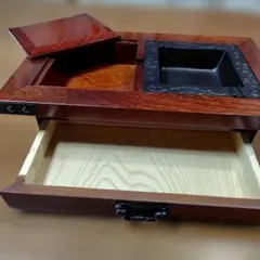 鋳鉄製の長火鉢灰皿