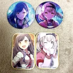 プロセカ ビビバス 白石杏 小豆沢こはね 缶バッジセット