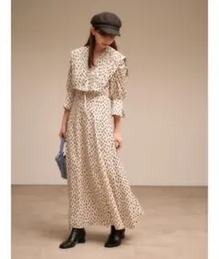 SNIDEL ビッグカラークラシカルワンピース