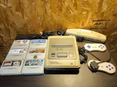 任天堂 スーパーファミコン 本体とゲームセット