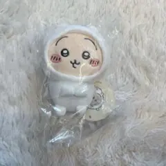 ナガノマーケット　持ちますマスコット ナガノのくまを被ったうさぎ