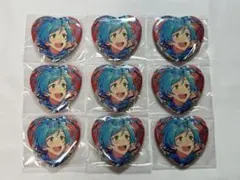あんスタ 深海奏汰 ラメキラハートカンバッジ ハート缶バッジ
