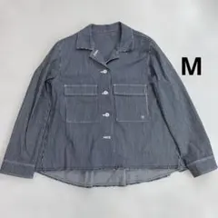 レリアン　キャラオクルス　デニムシャツジャケット　Mサイズ　日本製