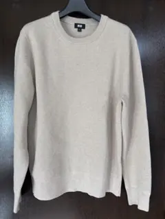 UNIQLO ユニクロ ウォッシャブルミラノリブクルーネックセーター