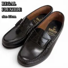 REGAL リーガル コインローファー ペニーローファー モカシン 黒 美品のサムネイル