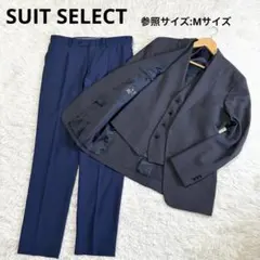SUIT SELECT スリピースセットアップスーツ　洗える　夏　イージケア