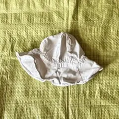 未使用　ベビー　赤ちゃん　キッズ　コットン　ハット　帽子　UVカット