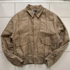90's ラルフローレン A-2型 リネン100% ジャケット スペシャル