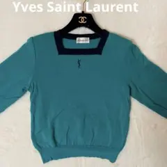 Yves Saint Laurent エメラルドグリーン セーター 長袖のサムネイル