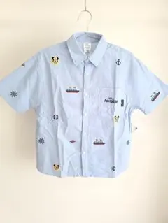 Disney Cruise Line アドベンチャー号限定 刺繍ボタンシャツ S Disney Cruise Line アドベンチャー号限定 刺繍ボタンシャツ S | Mercari