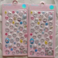 しずくちゃん 3Dステッカー ぷくぷく シール ぷっくりシール