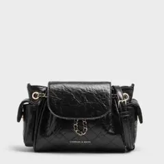 CHARLES&KEITH DuO ドゥオツーウェイフロントフラップバックパック