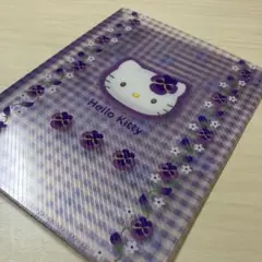【2000年製】サンリオ キティちゃん ハローキティ ファイル パンジー 平成