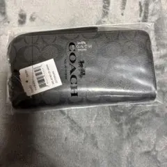 COACH SIG ACRD ZP ARND 長財布 - メルカリ