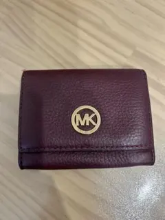 MICHAEL KORS バーガンディ カードケース