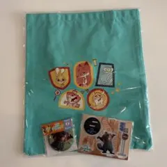 ズートピア2 ハッピーくじ　E,G ,I賞　トート　アクスタ　ミラー　ニブルズ