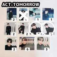 TXT ACT:TOMORROW ミニフォト テヒョン 特典 トレカ