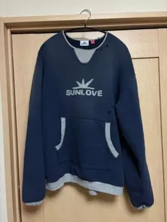 SUNLOVE Tokyo限定 トレーナー　スウェット　ダメージ　フェード加工