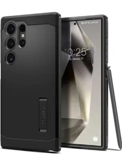 【送料込・極美品】Spigen Galaxy S24 Ultra ケース 黒のサムネイル