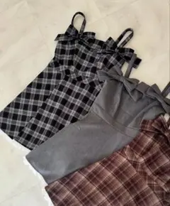 evelyn ビックリボンキャミワンピース ジャンスカ 量産型