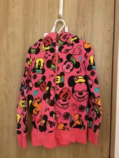 Disney ミニーちゃん パーカー ピンク