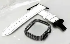 Y3☆ アップルウォッチ レザーベルト カバー　Apple Watchバンド