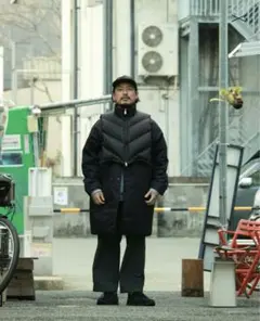 ノースフェイスパープルレーベルダウン