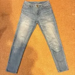 【美品】ブルーレーベル・クレストブリッジデ ニム 34チェック ストレッチのサムネイル