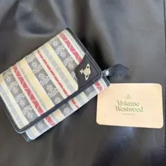 Vivienne Westwood ストライプ 二つ折り財布のサムネイル