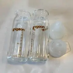【美品】ピジョン母乳実感　病産院専用・新生児用哺乳瓶100mlセット