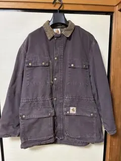 carhartt ミシガンチョアコート 80s グレープ 裏地無し - メルカリ