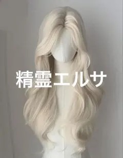 精霊エルサ アナと雪の女王 コスプレ ウィッグ Dハロ 仮装 ディズニー 新品
