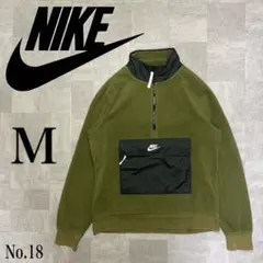 大人気 NIKE 刺繍ロゴ レアカラー カンガルーポケット フリース ブルゾン